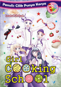 Image of girl cooking school
