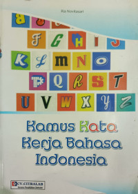 Image of Kamus Kata Kerja Bahasa Indonesia