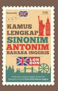 Image of Kamus Lengkap Sinonim Antonim Bahasa Inggris